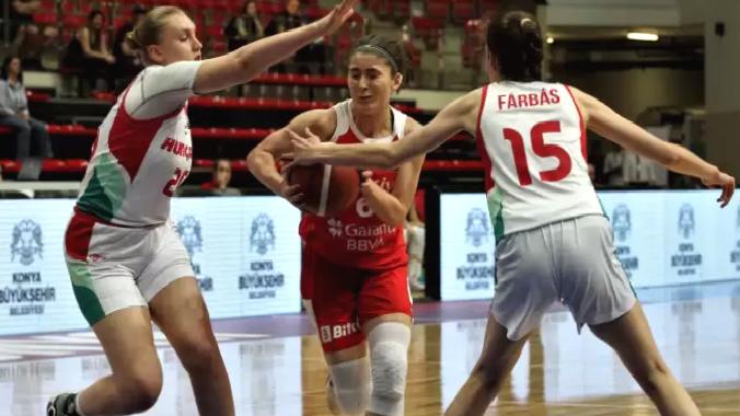 18 Yaş Altı Kız Basketbol Milli Takımı, Macaristan’a Mağlup Oldu