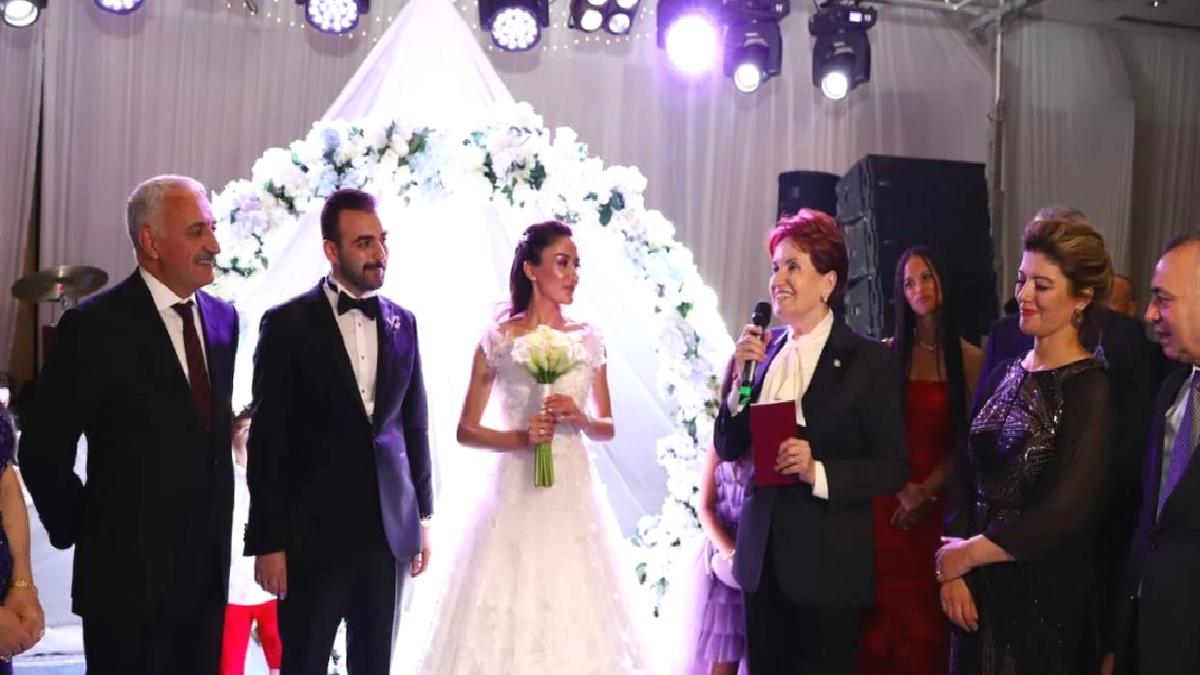 Akşener nikâh şahidi oldu: İnşallah hayırlı evlatlarınız olur, sayısına karışmıyorum