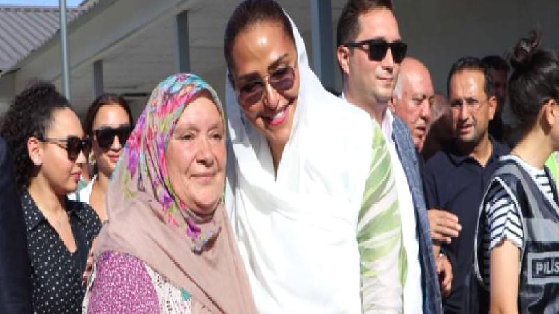 BM İyi Niyet Elçisi Suudi Prenses, Gaziantep’te depremzedeleri ziyaret etti