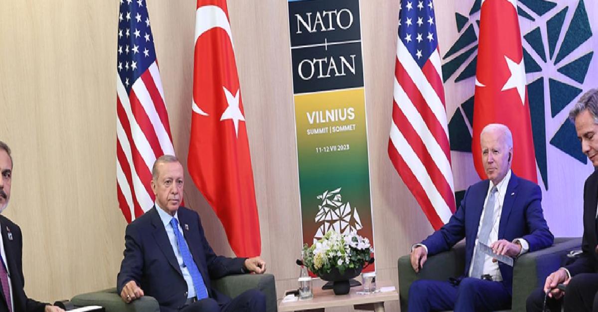 Cumhurbaşkanı Erdoğan, Biden ile bir araya geldi