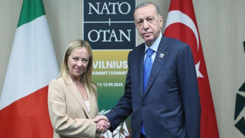 Erdoğan ile görüşen İtalya Başbakanı Meloni: Türkiye’nin AB üyeliği gündemde değil