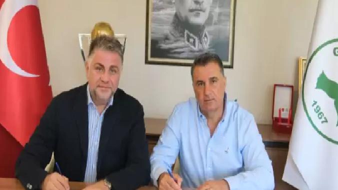 Giresunspor, Mustafa Kaplan İle Resmi Sözleşme İmzaladı
