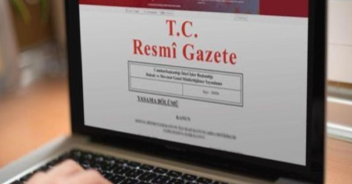 Resmi Gazete’de bugün (13.07.2023)