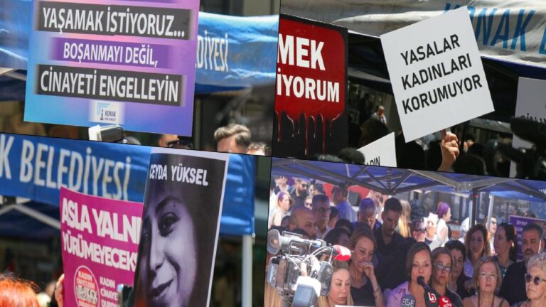 İzmir’de kadın cinayetleri protesto edildi: Erkeklerden katil yaratan karanlık bütün ülkeyi sardı