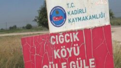 Kadirli’nin Cığcık köyünde su kesintisine yurttaşlardan tepki: Yıkanmak için ilçe merkezine gidiyoruz!