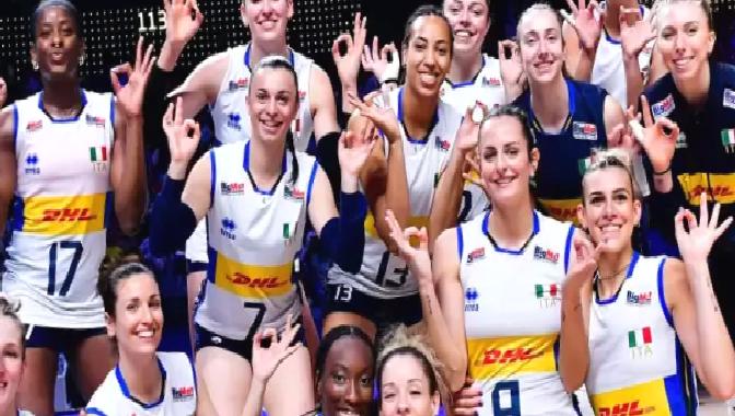 Milletler Ligi’nde finale yükselen ilk takım İtalya oldu
