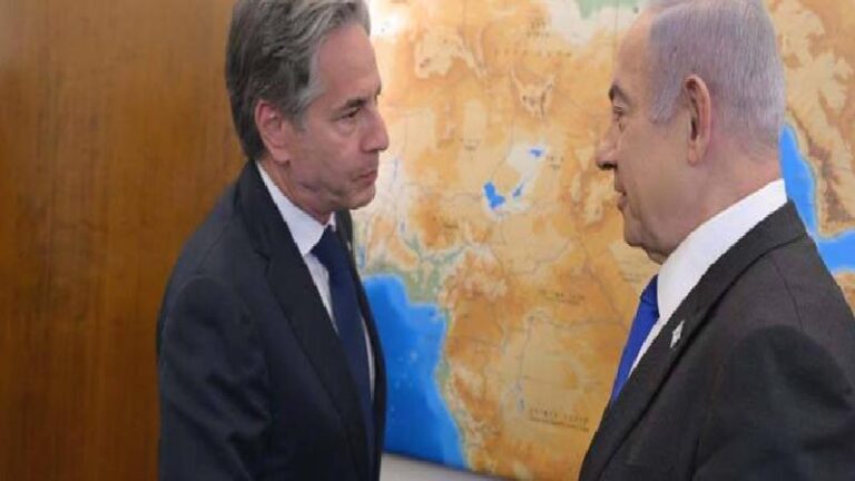 Netanyahu ile görüşen Blinken, Gazze’de ateşkes önerisinin arkasında durduklarını vurguladı