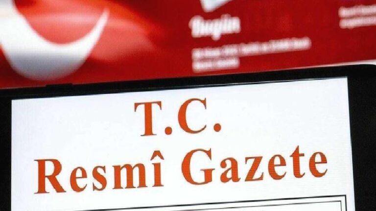 Resmî Gazete’de bugün (8 Haziran 2024 Resmî Gazete kararları)