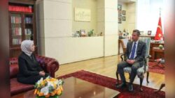 Sinan Ateş’in eşi Ayşe Ateş CHP lideri Özel ile görüşüyor