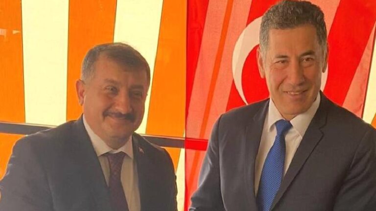 Sinan Oğan’ı AKP İl Başkanı karşıladı