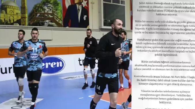TÜRŞAD oyuncuları isyan etti: Yönetim tarafından telefonlarımız açılmıyor