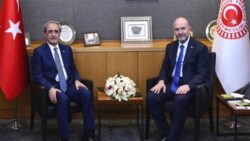 Yargıtay Onursal Cumhuriyet Başsavcısı Bekir Şahin’den Süleyman Soylu’ya ziyaret