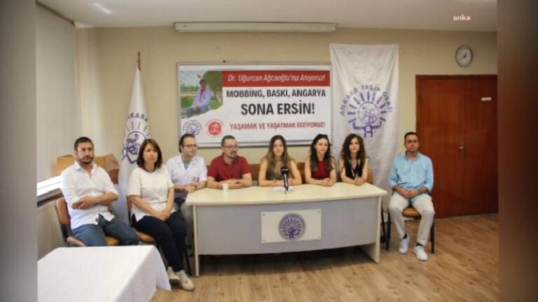 Ankara Tabip Odası: Asistan doktor Ağcaoğlu’nun yaşamına son vermesinin arkasında mobbing olduğu söylentisi öfkemizi katbekat artırdı