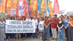 İlk kez hâkim karşısına çıkan 1 Mayıs tutukluları için açıklama: Taksim’e yürümek suç değildir!