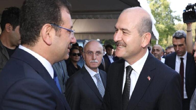 İmamoğlu Çırağan’da nikâh kıydı, düğünden ayrılır ayrılmaz Soylu geldi