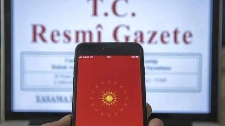 Resmî Gazete’de bugün (21 Temmuz 2024 Resmî Gazete kararları)