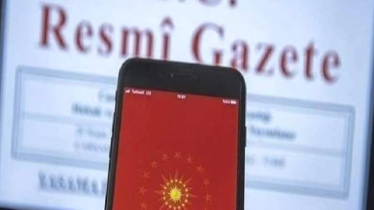 Resmî Gazete’de bugün (7 Temmuz 2024 Resmî Gazete kararları)
