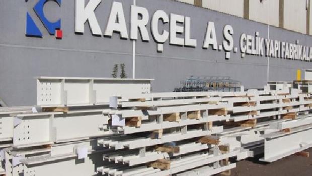 Şişecam’ın kum hazırlama tesisinin çelik işlerini Karçel üstlendi