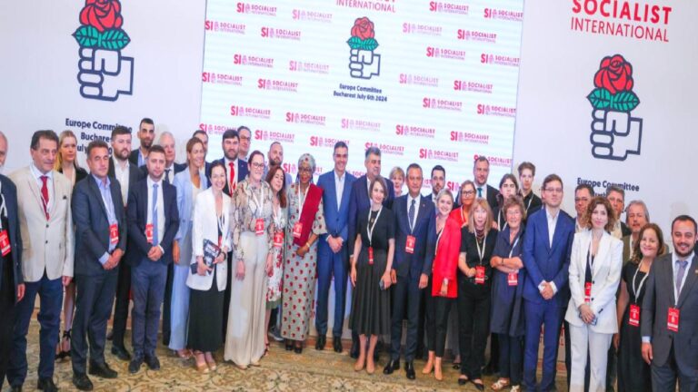 Sosyalist Enternasyonal’ın Bükreş deklarasyonu: CHP’nin AB’ye üyelik sürecindeki mücadelesini destekliyoruz
