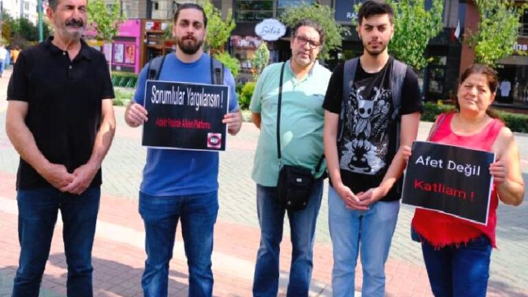 Antakyalı depremzedelerden Eskişehir’de adalet nöbeti: Yalnız bırakıldık