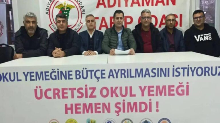 Adıyaman’da eğitimcilerden çağrı: Ücretsiz okul yemekleri bir hak, lütuf değil