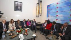 Özgür Özel, Fas’ta USFP Birinci Sekreteri Driss Lachgar ile bir araya geldi