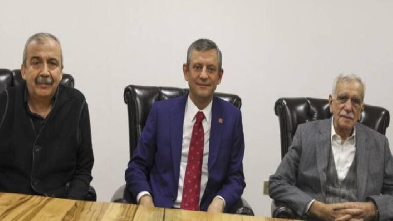 Özgür Özel’den DEM’in İmralı heyetindeki Ahmet Türk’e ziyaret