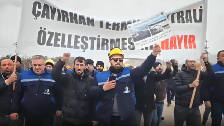 İşçiler eylemdeyken ÖİB’den Çayırhan ihalesi için “itiraf gibi” vadeli ödeme duyurusu!