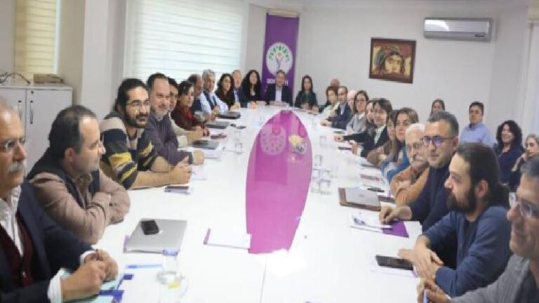 DEM Parti MYK’si toplandı; işte gündemdeki konular!