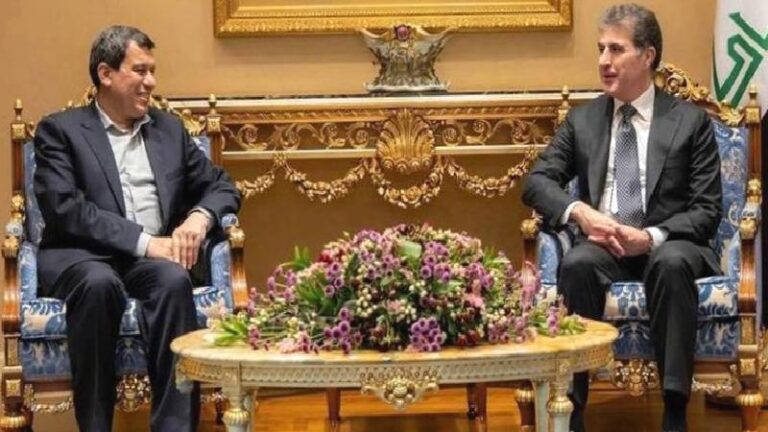 Neçirvan Barzani, SDG Komutanı Mazlum Abdi ile Erbil’de bir araya geldi