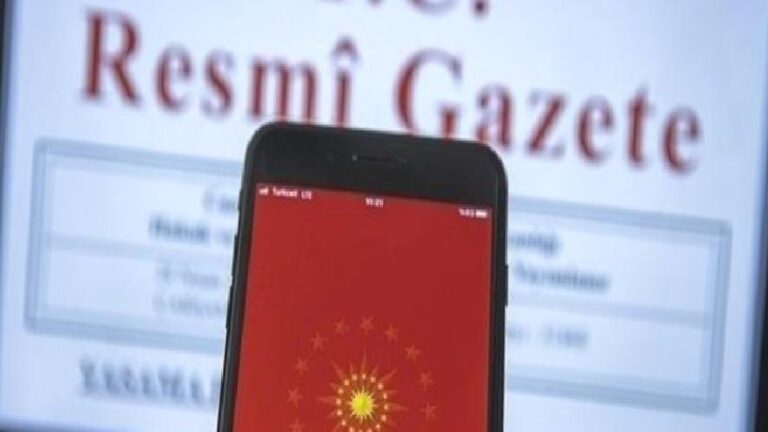 Resmi Gazete’de bugün (04.04.2025)