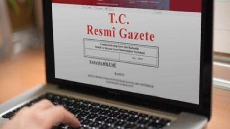 Resmi Gazete’de bugün (08.04.2025)