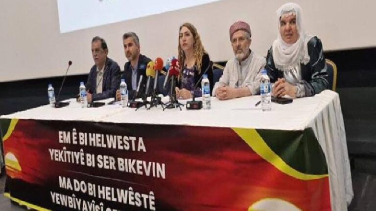 Demokratik Birlik İnisiyatifi kuruldu: Abdullah Öcalan’ın barış ve demokratik toplum çağrısının tarihsel önemini çok net görmekteyiz, desteklemekteyiz