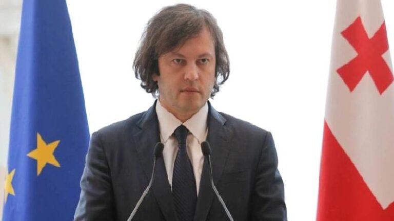 Gürcistan Başbakanı Kobakhidze, iktidardaki Gürcü Hayali Partisinin yeni genel başkanı seçildi