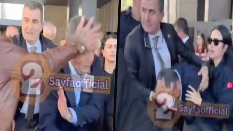 Özgür Özel, Sırrı Süreyya Önder töreni çıkışında saldırıya uğradı!