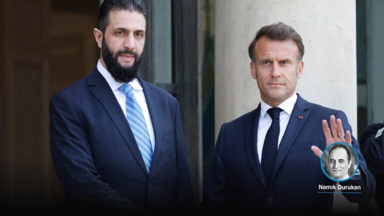 Şara, Fransa’da Macron ile görüştü; “İsrail’le aracılar üzerinden görüşüyoruz” | Türkiye ve İsrail, Bakü’de Suriye’yi konuşacak