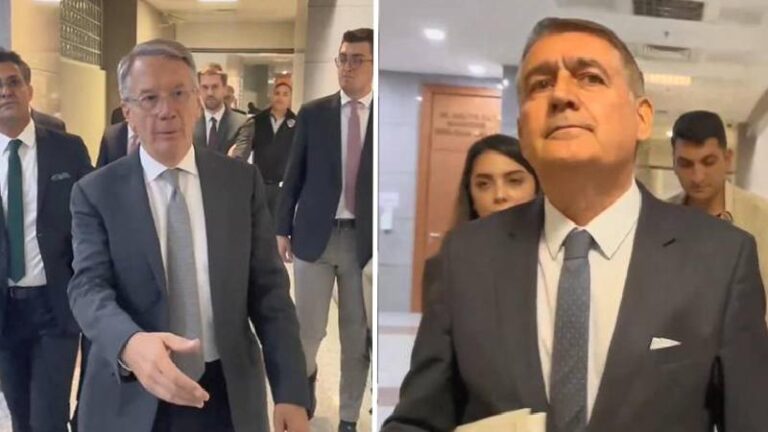 TÜSİAD yöneticileri Orhan Turan ve Ömer Arif Aras adliyede