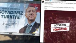 İmamoğlu indirildi, yerine asılan Erdoğan afişlerindeki slogan tanıdık çıktı!