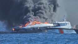 Balıkesir’in Erdek ilçesinde lüks yatta yangın çıktı; 4 kişi kurtarıldı, soruşturma başlatıldı