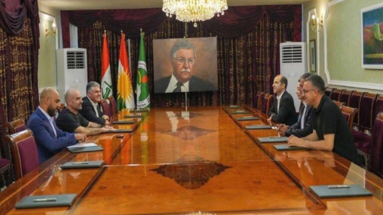 DEM Parti heyetinden Bafil Talabani’ye ziyaret