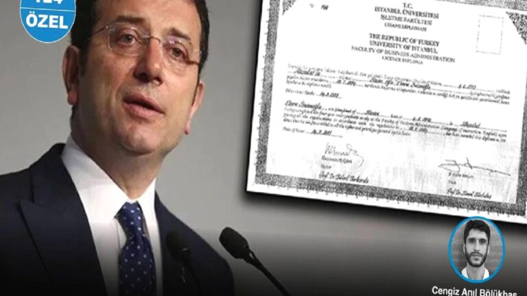 Fakülte dekanı istifa etmişti: Üniversite yönetimi, İmamoğlu’nun diplomasını YÖK’ten vekalet onayı gelmesini beklemeden iptal etmiş!