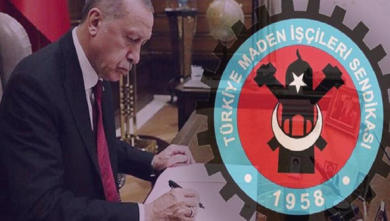 Maden-İş’ten Erdoğan’ın grev erteleme kararına tepki: Anayasal hakkımız fiilen gasp edildi