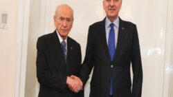 TBMM Başkanı Numan Kurtulmuş, MHP Genel Başkanı Bahçeli’yi ziyaret etti