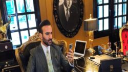 Avukatın altın varaklı odasındaki Erdoğan fotoğrafına AKP’den tepki geldi: O fotoğraf bir makam odasının dekoru değildir, istismar aracı hiç değildir! 