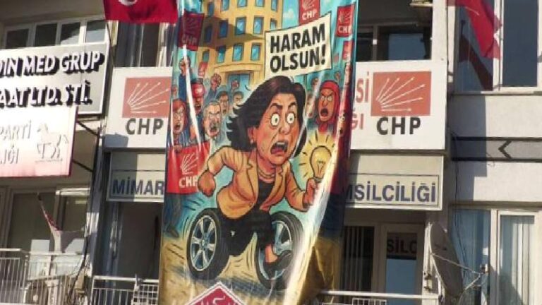 CHP Aydın İl Gençlik Kolları başkanı hakkında ‘Çerçioğlu pankartı’ soruşturması