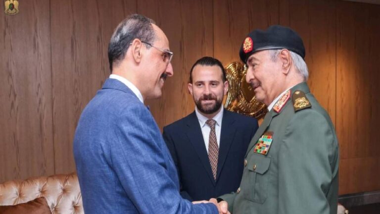 MİT Başkanı Kalın Hafter ile görüştü