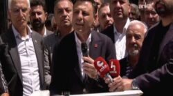 Özgür Çelik, Beyoğlu Belediyesi önünde konuştu: İnan Güney bir süredir gazetelerde, televizyonda hedef gösteriliyordu!