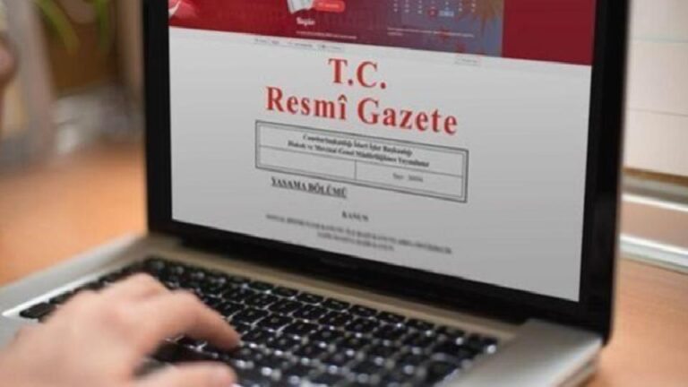 Resmi Gazete’de bugün (11.08.2025)