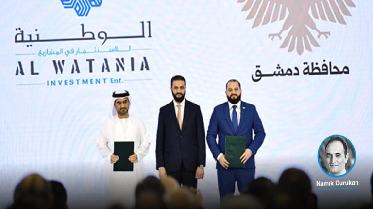 Şam’dan dikkat çekici ekonomik hamle; 14 milyarlık yatırım anlaşmasına imzalar atıldı | Cengiz ve Kalyon, Katar’la Şam Uluslararası Havalimanı’nı yapacak