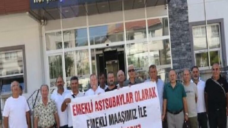Türkiye Emekli Astsubaylar Derneği: Özlük haklarımız ve maaş iyileştirmeleri söz verildiği halde yapılmadı
